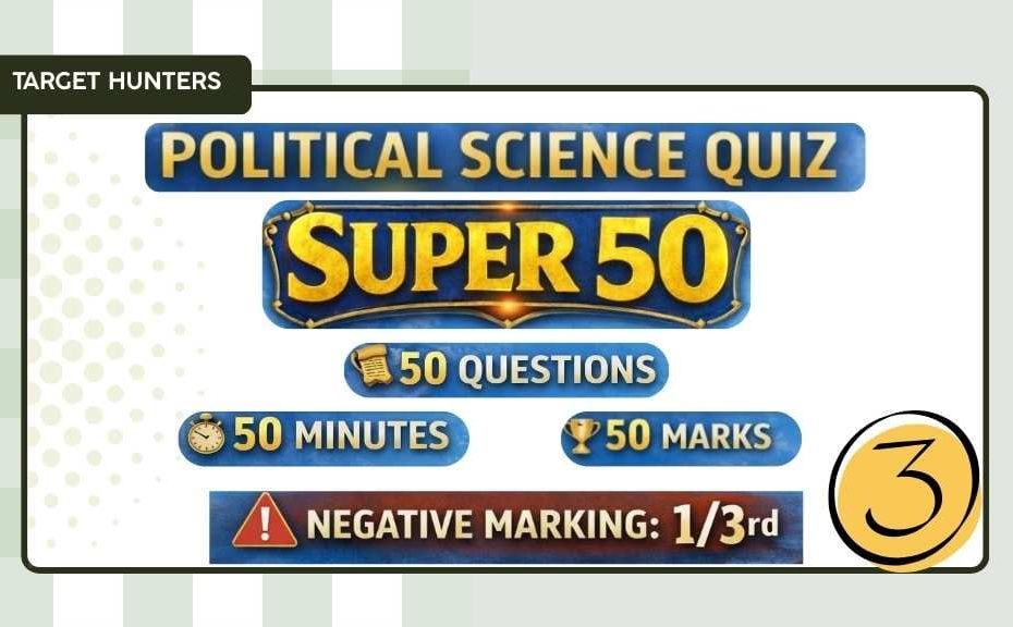 "Indian polity mcq online test free"